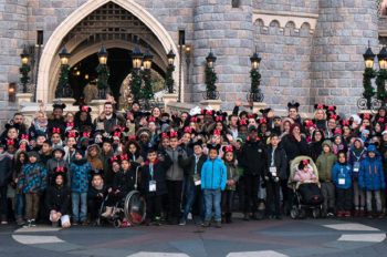 90 Children Celebrate Mickey’s 90th in Disneyland Paris